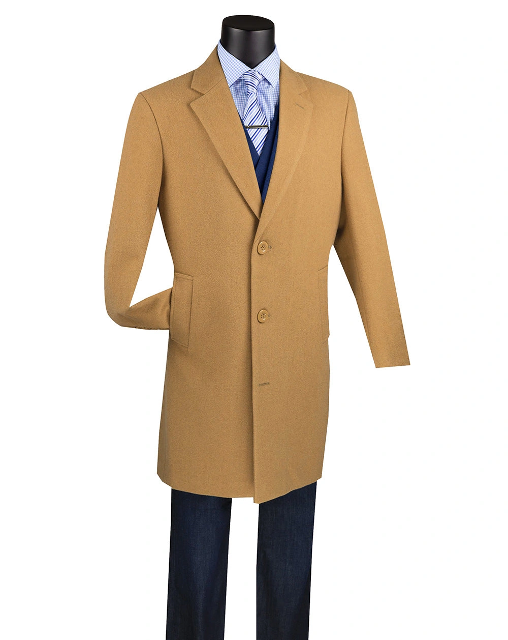 Abrigo Camel Clásico: XL y XXL Listos Para el Invierno con Estilo y Confort, ¡Tu Talla Ideal!